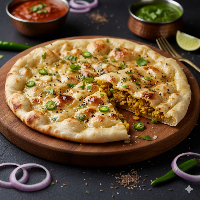 Aloo Gobhi Naan